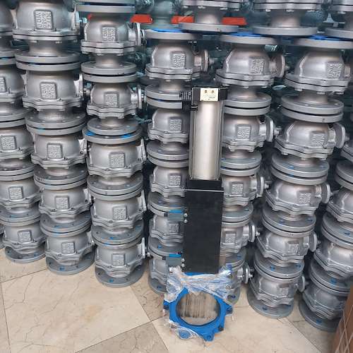 شیر چاقویی یکطرفه فولادی کلاس 150